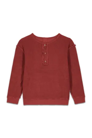 Sweat-shirt Big Jo Chili Red Rouge