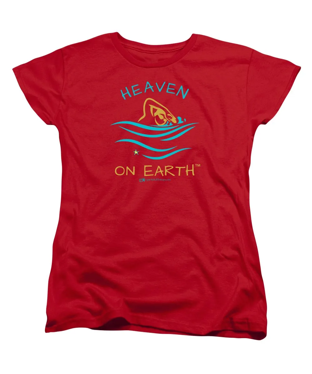 Swimming Heaven On Earth - Women's T-Shirt (Standard Fit)