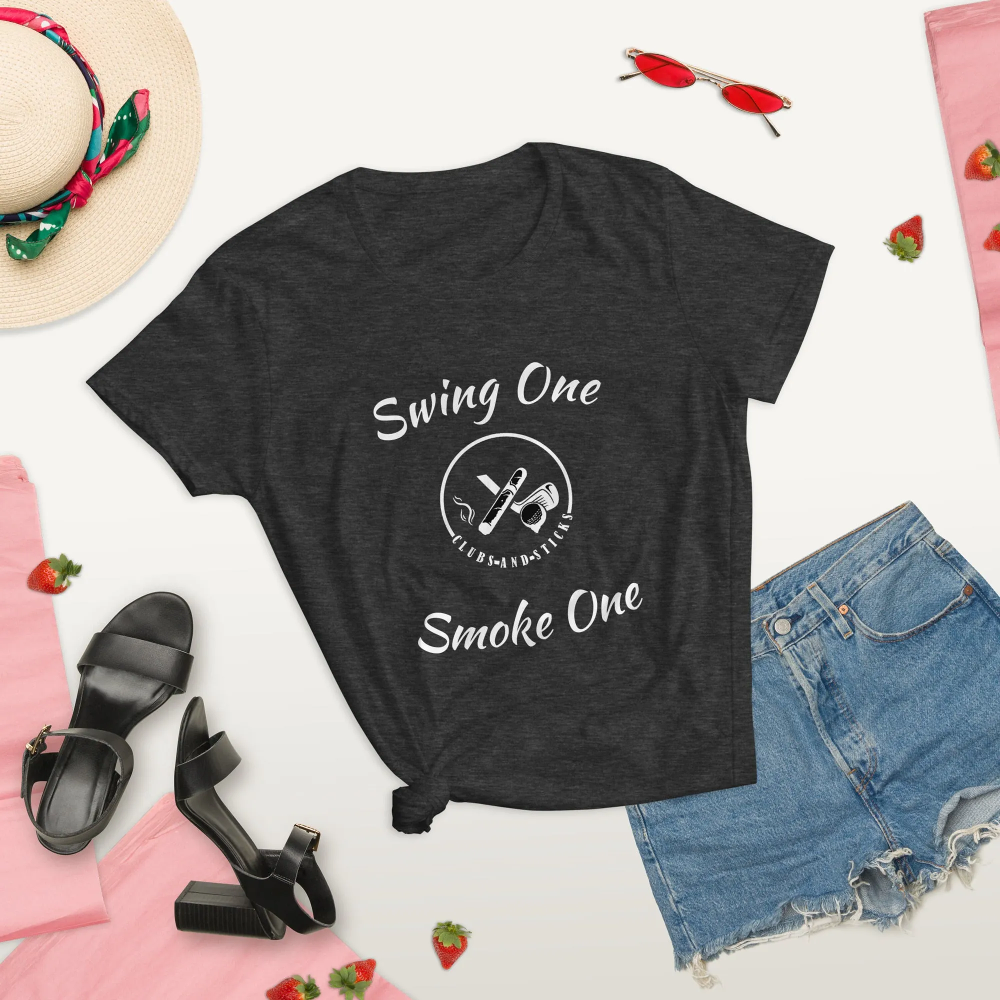 Swing One Smoke One Ladies short sleeve t-shirt