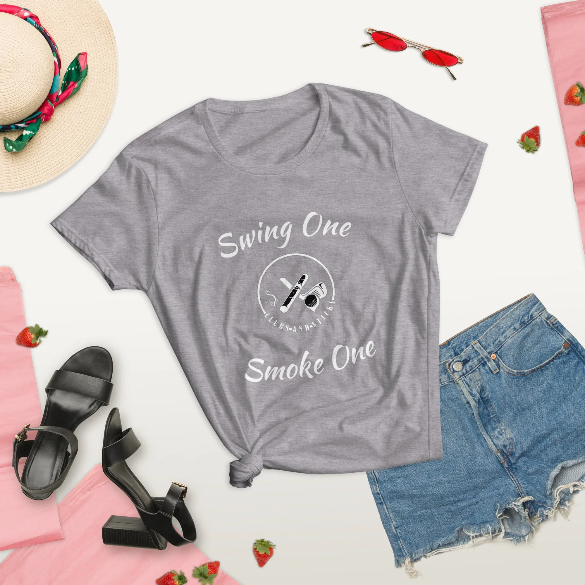 Swing One Smoke One Ladies short sleeve t-shirt