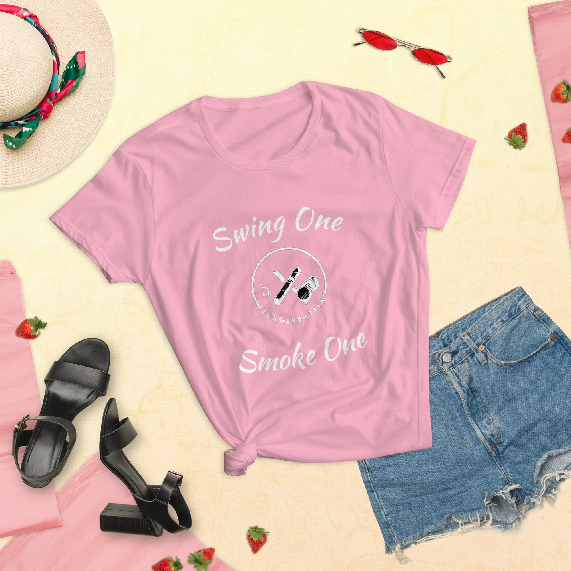 Swing One Smoke One Ladies short sleeve t-shirt