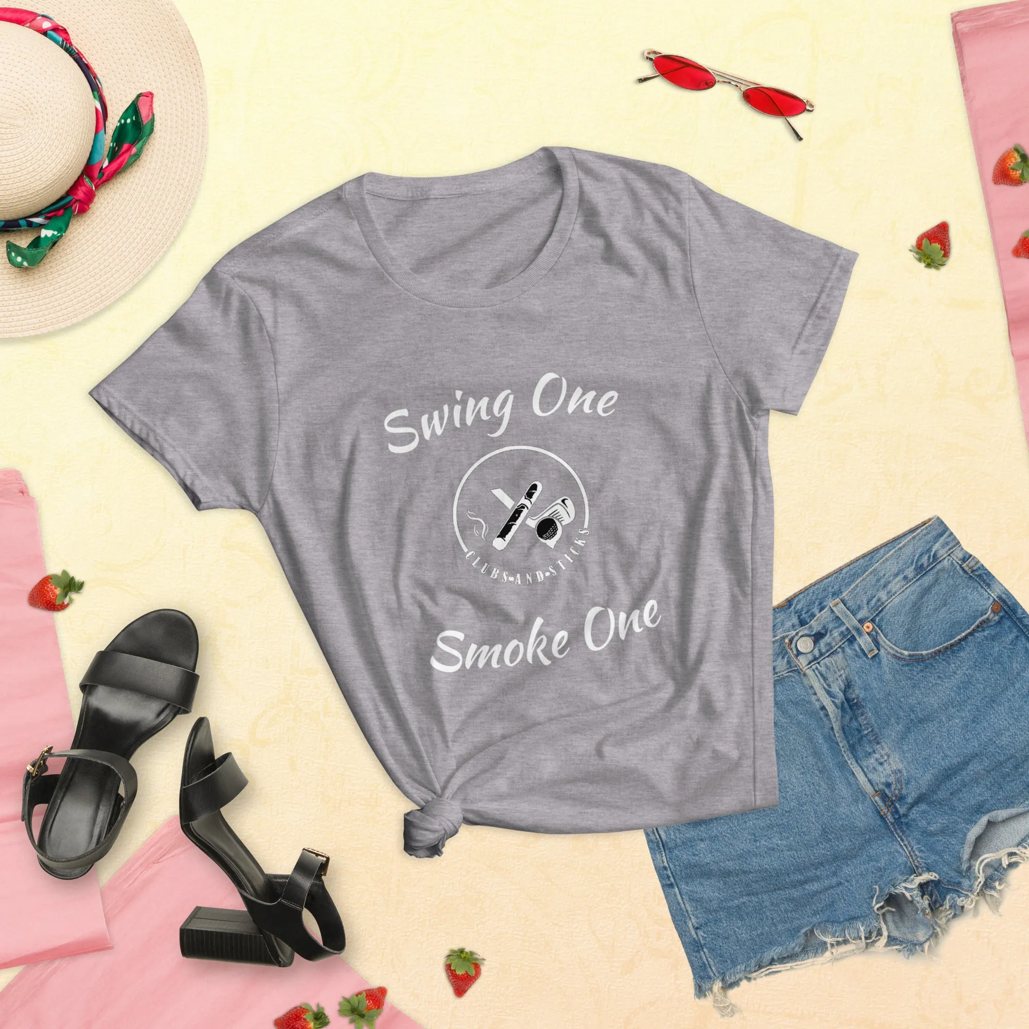 Swing One Smoke One Ladies short sleeve t-shirt
