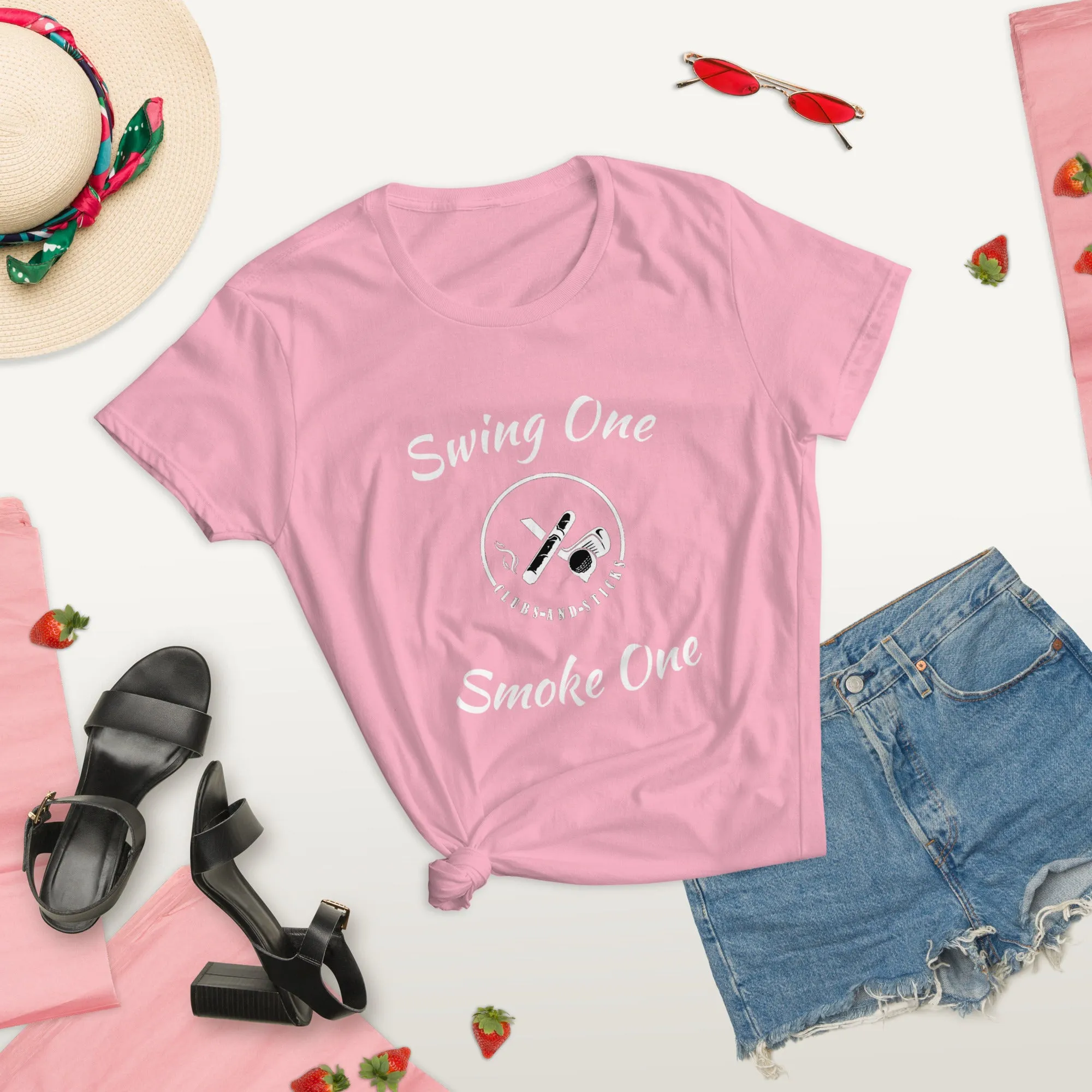 Swing One Smoke One Ladies short sleeve t-shirt