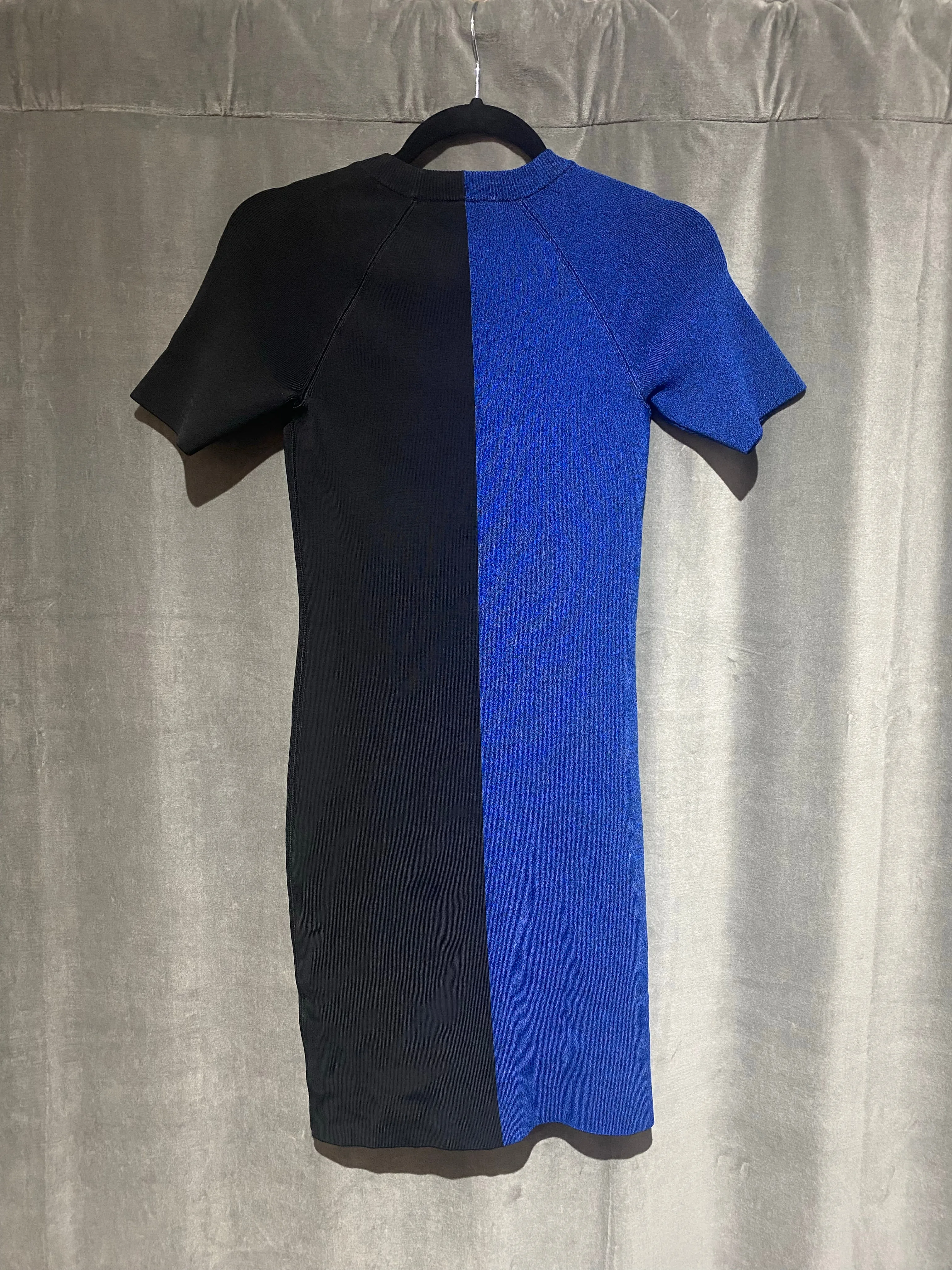 T Alexander Wang Crewneck Shortsleeve Bodycon Crewneck Dress