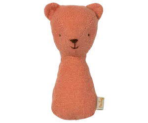 Teddy Rattle - Dusty Coral