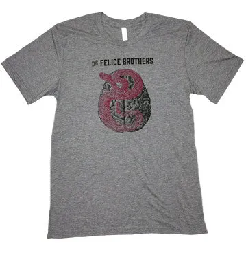 The Felice Brothers Snake/Brain (Shirt)