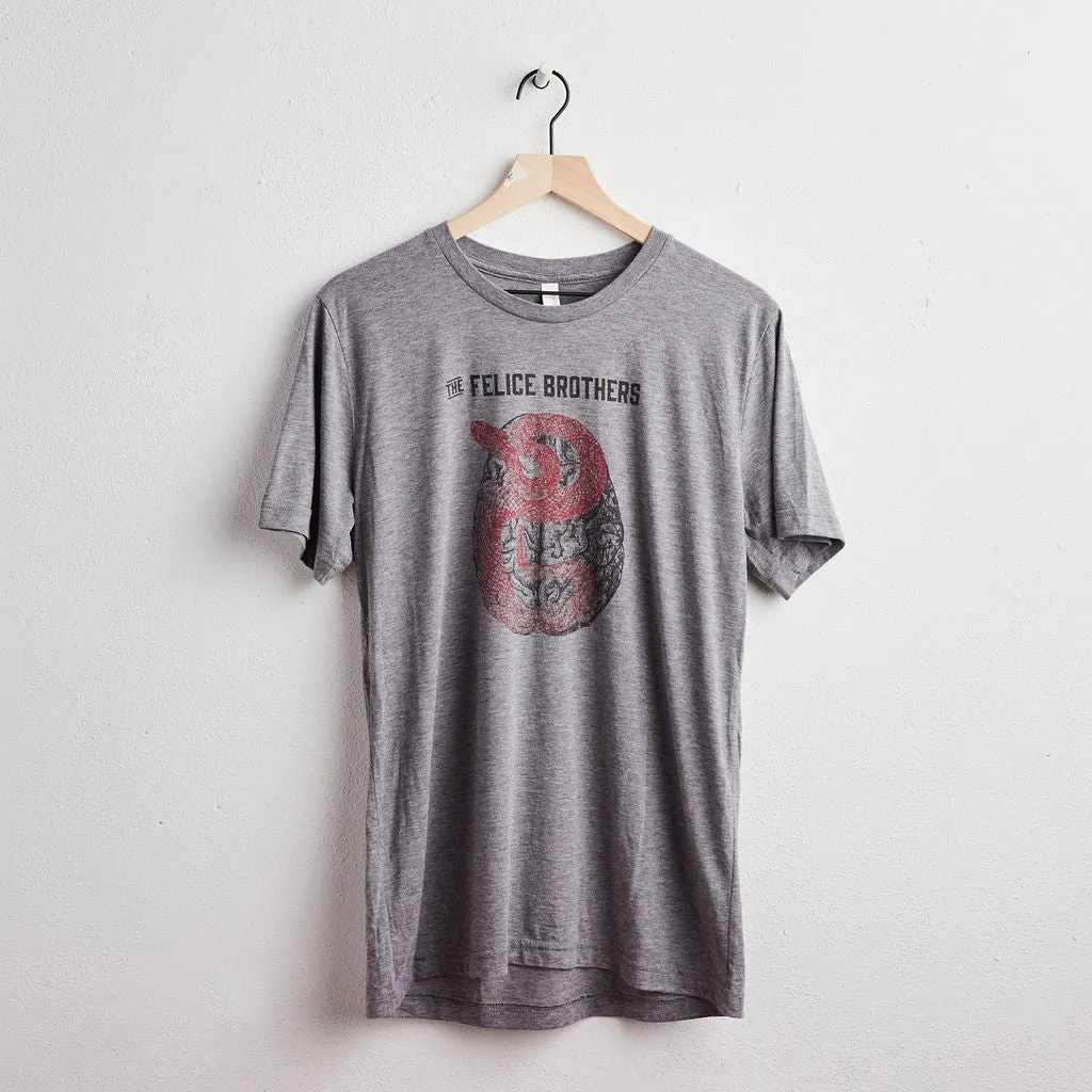 The Felice Brothers Snake/Brain (Shirt)