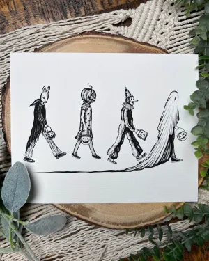 The Ghoul Gang Print