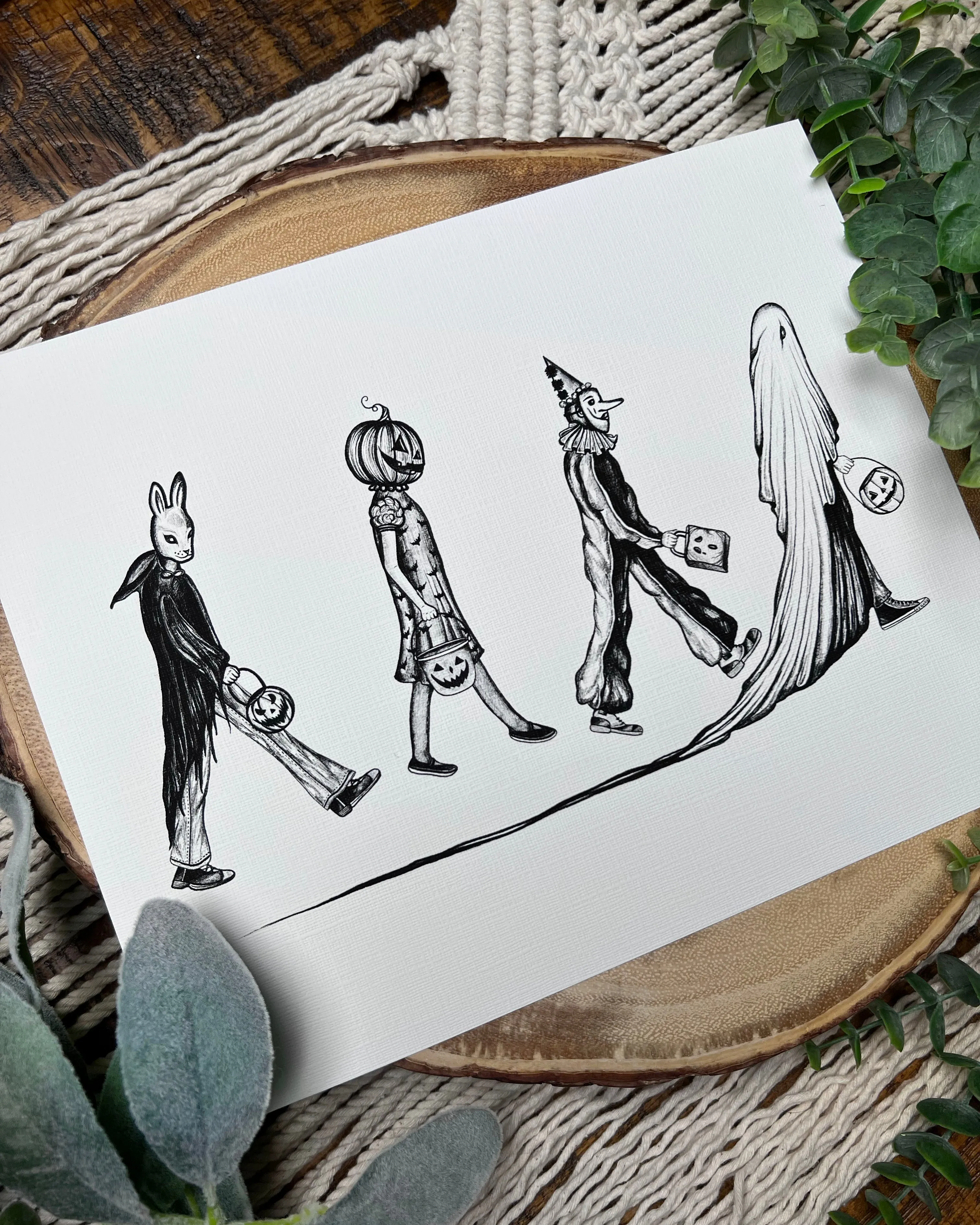 The Ghoul Gang Print