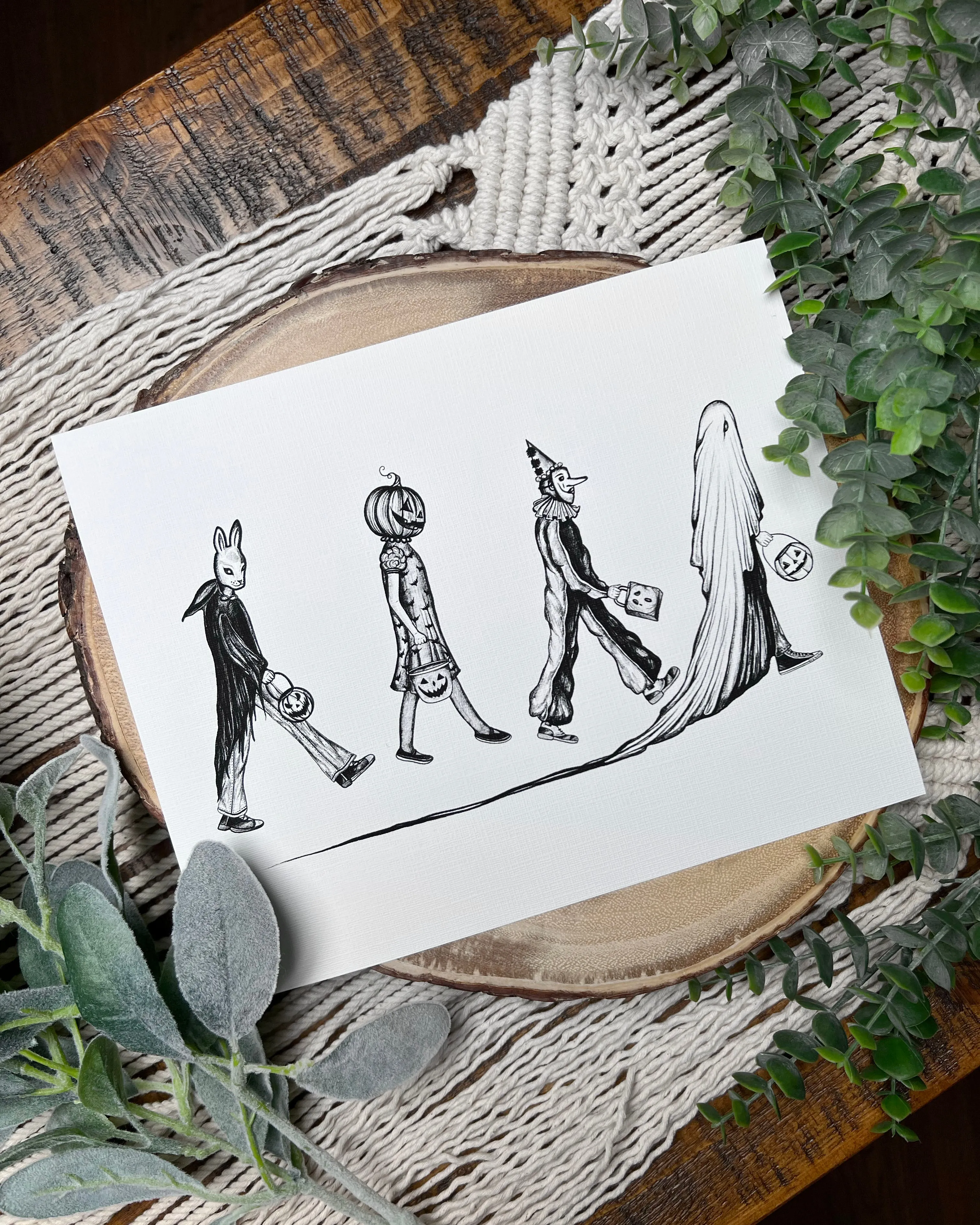 The Ghoul Gang Print