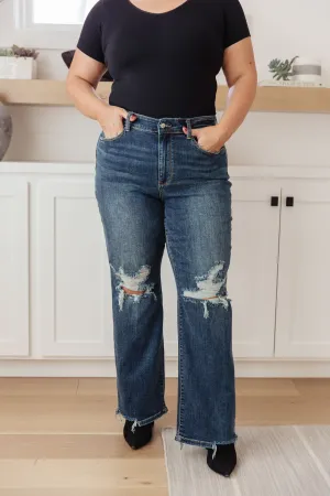 The Jillian-Straight Leg Judy Blue Jeans