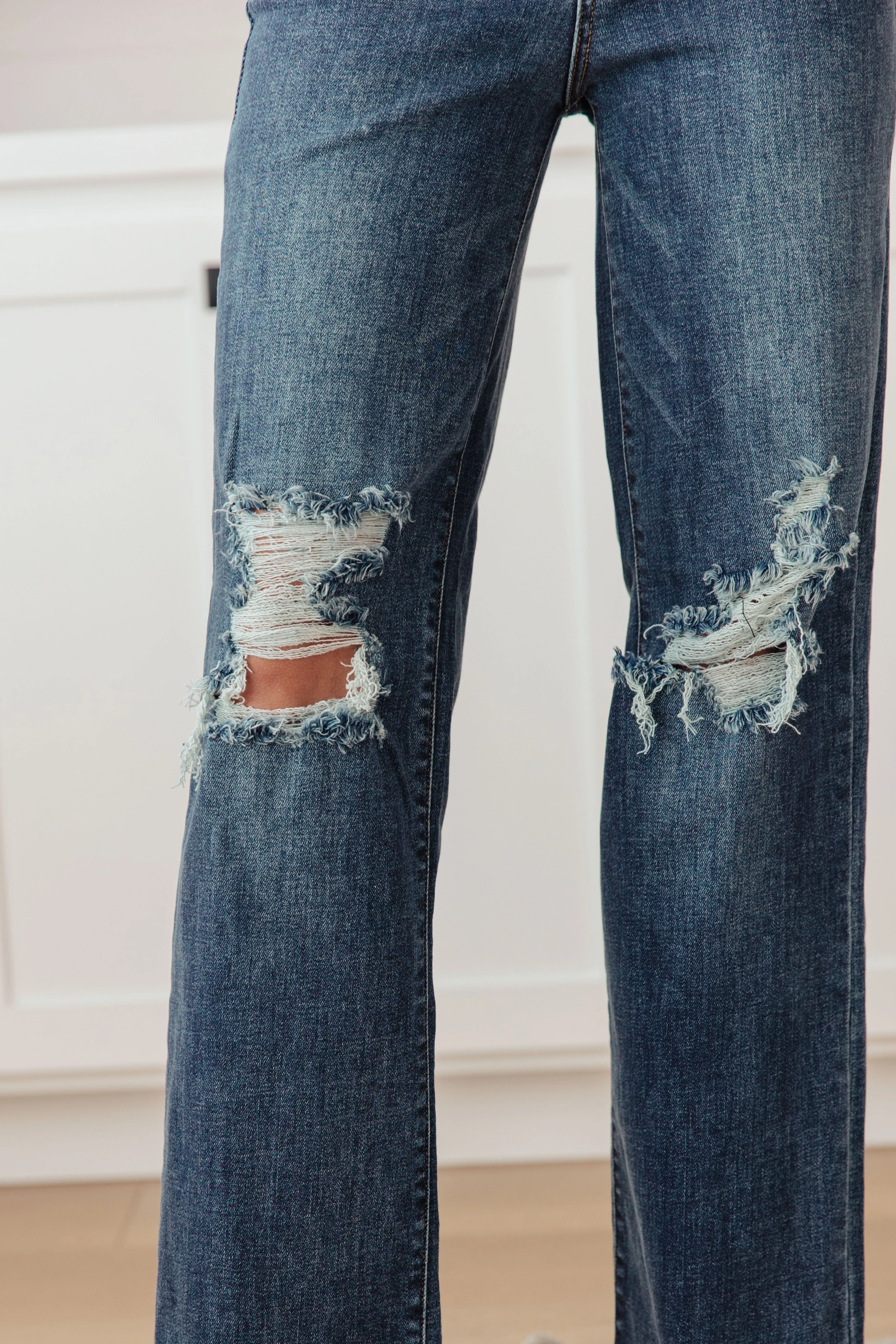 The Jillian-Straight Leg Judy Blue Jeans