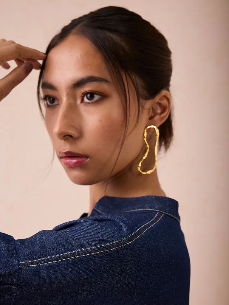 The Little Things Denim Blouse