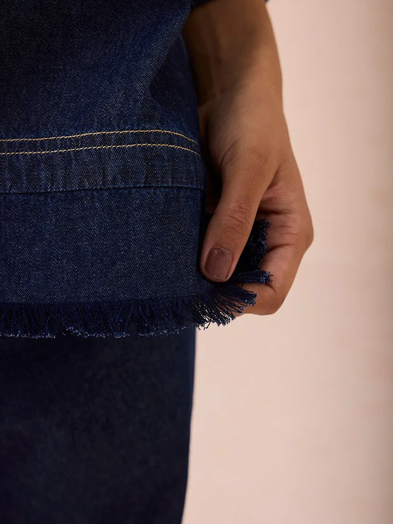 The Little Things Denim Blouse