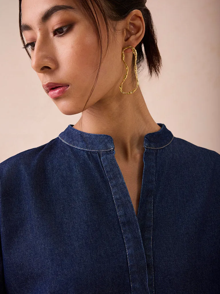 The Little Things Denim Blouse