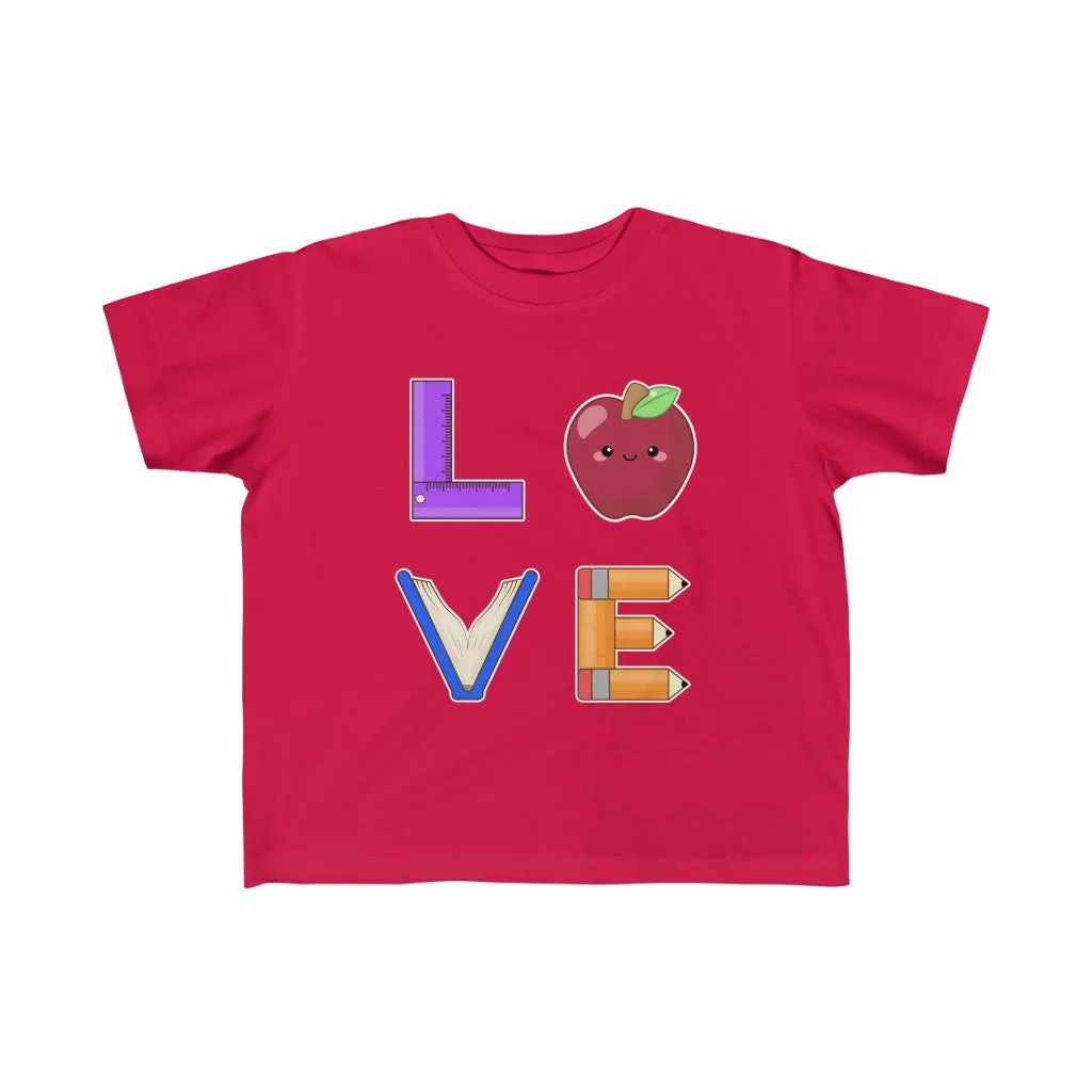 Toddler's L.O.V.E. Jersey T-shirt
