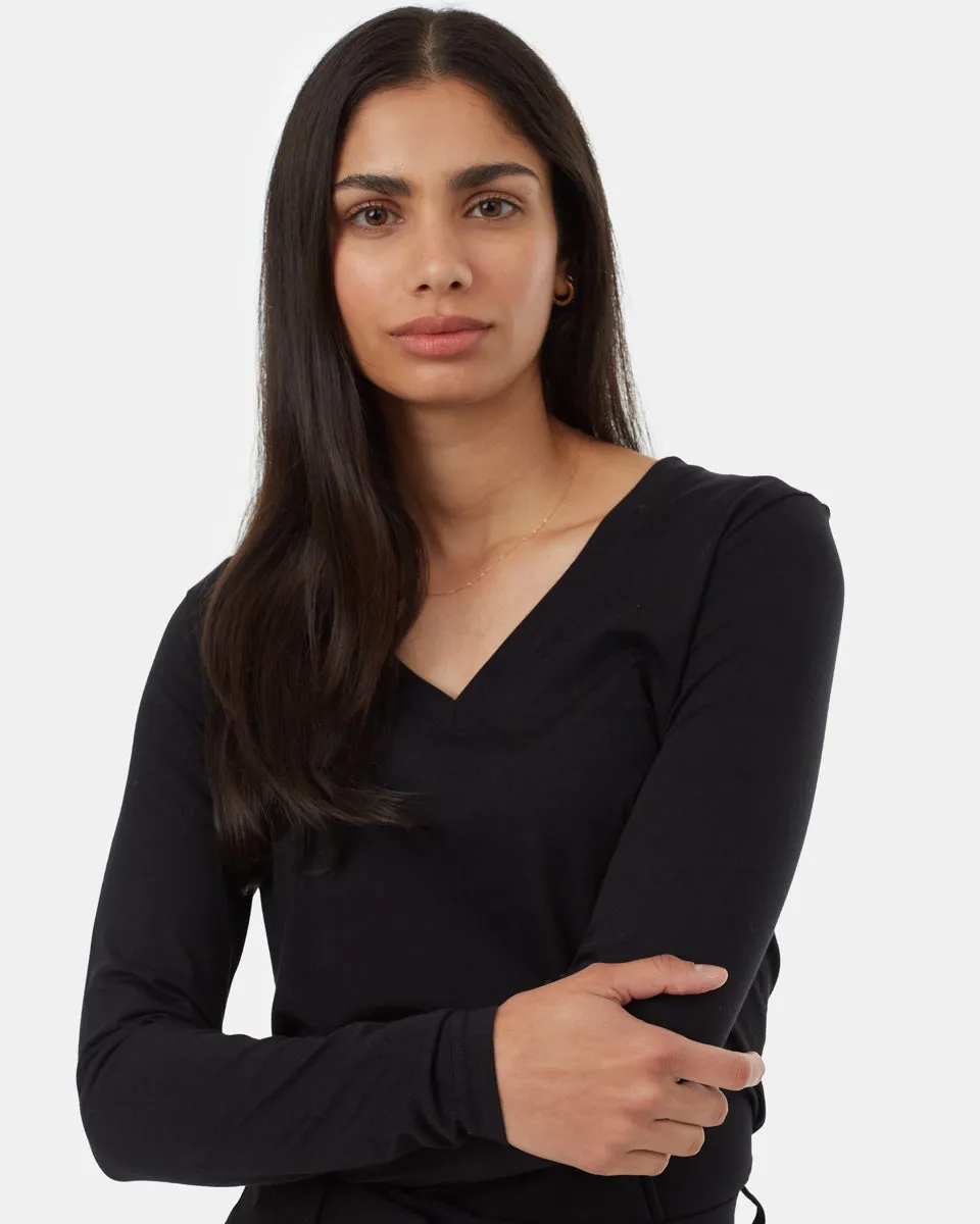 TreeBlend V-Neck Longsleeve T-Shirt