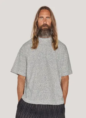 Triple Stripe T-Shirt Ecru