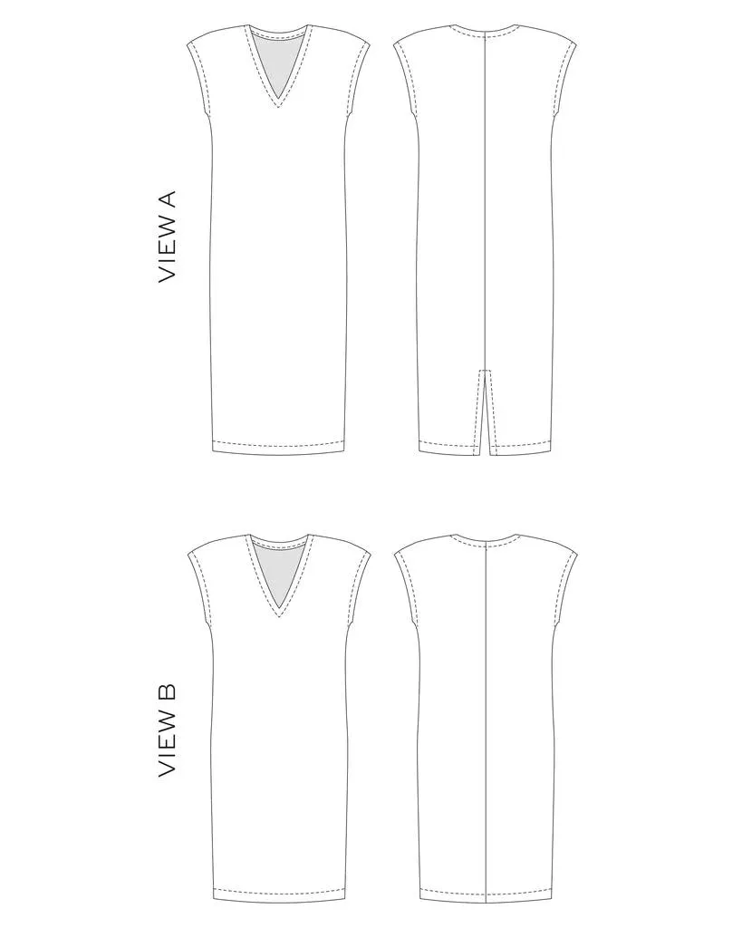 True Bias - Lodo Dress