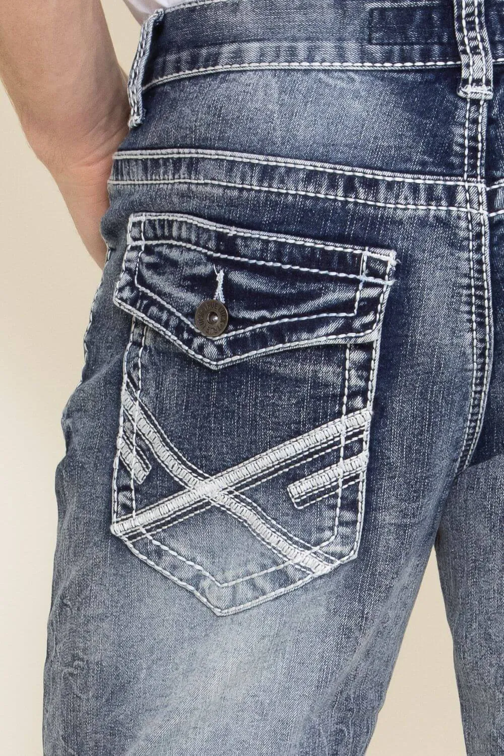 True Luck Vinny Straight Jeans for Men | TL20356611