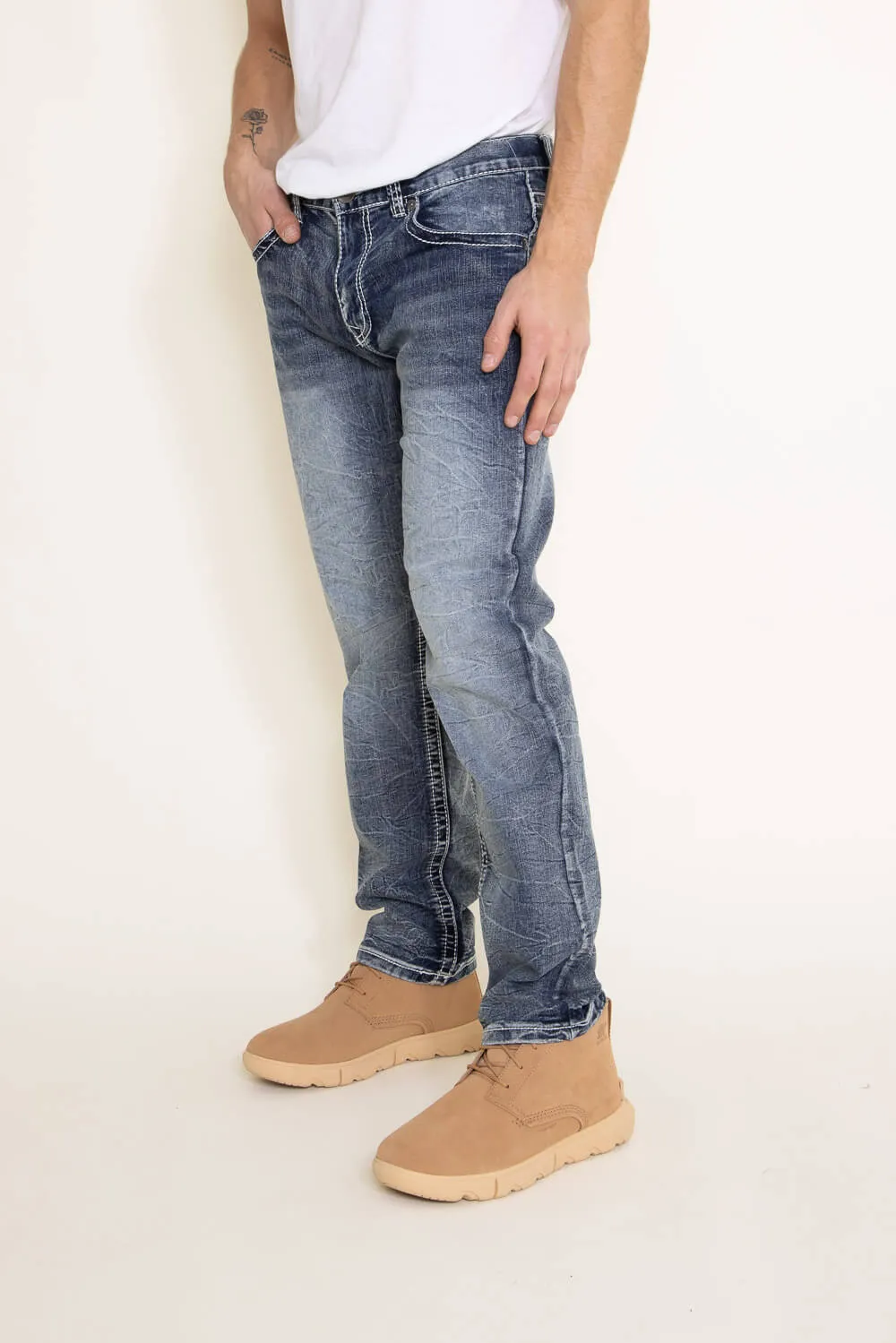 True Luck Vinny Straight Jeans for Men | TL20356611