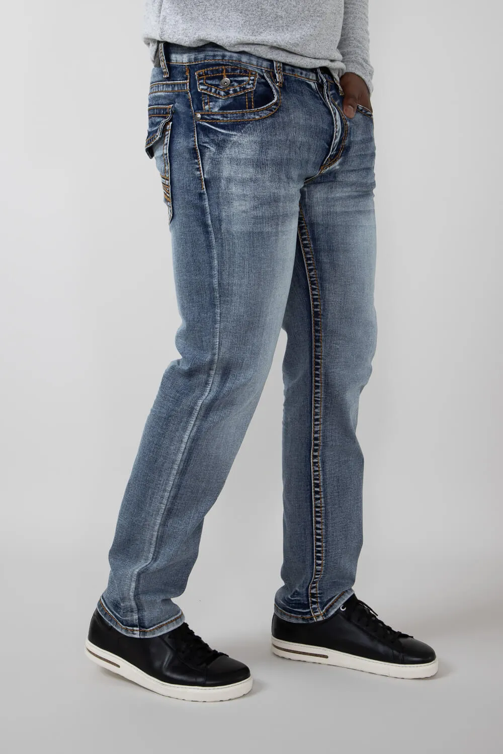 True Luck Waylon Straight Jeans for Men | TL23090603