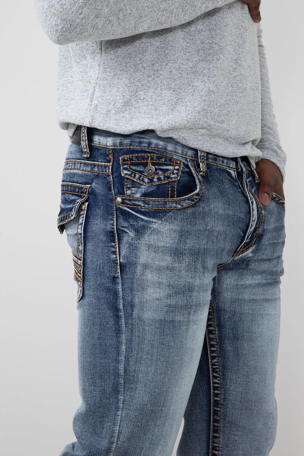 True Luck Waylon Straight Jeans for Men | TL23090603
