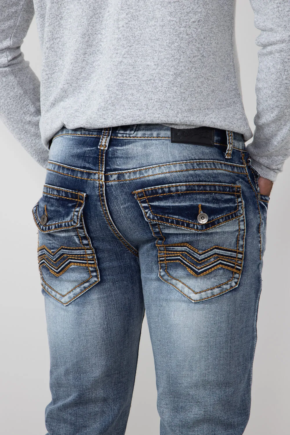 True Luck Waylon Straight Jeans for Men | TL23090603