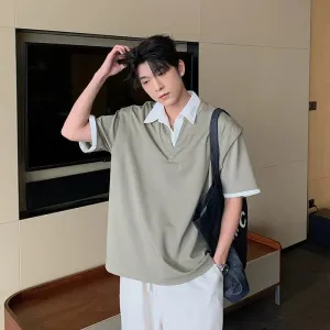 Two-piece Short Sleeve Polo Shirt