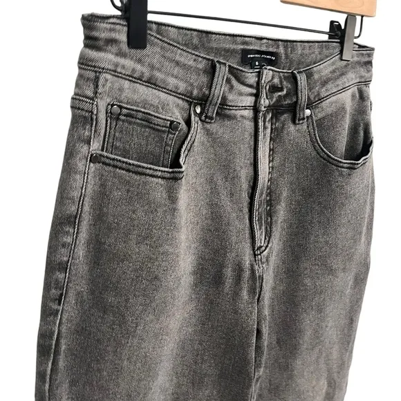 Universal Standard Etta High Rise Straight Leg Jeans