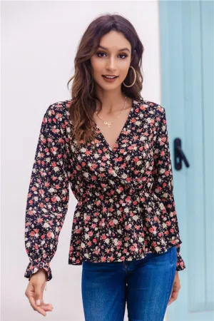 Vintage floral print Top