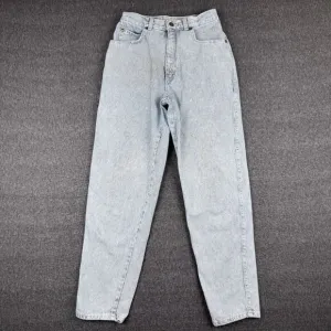 Vintage Levis 900 Series Jeans Women's 11 Blue High Rise Mom Pinstripe USA 80s