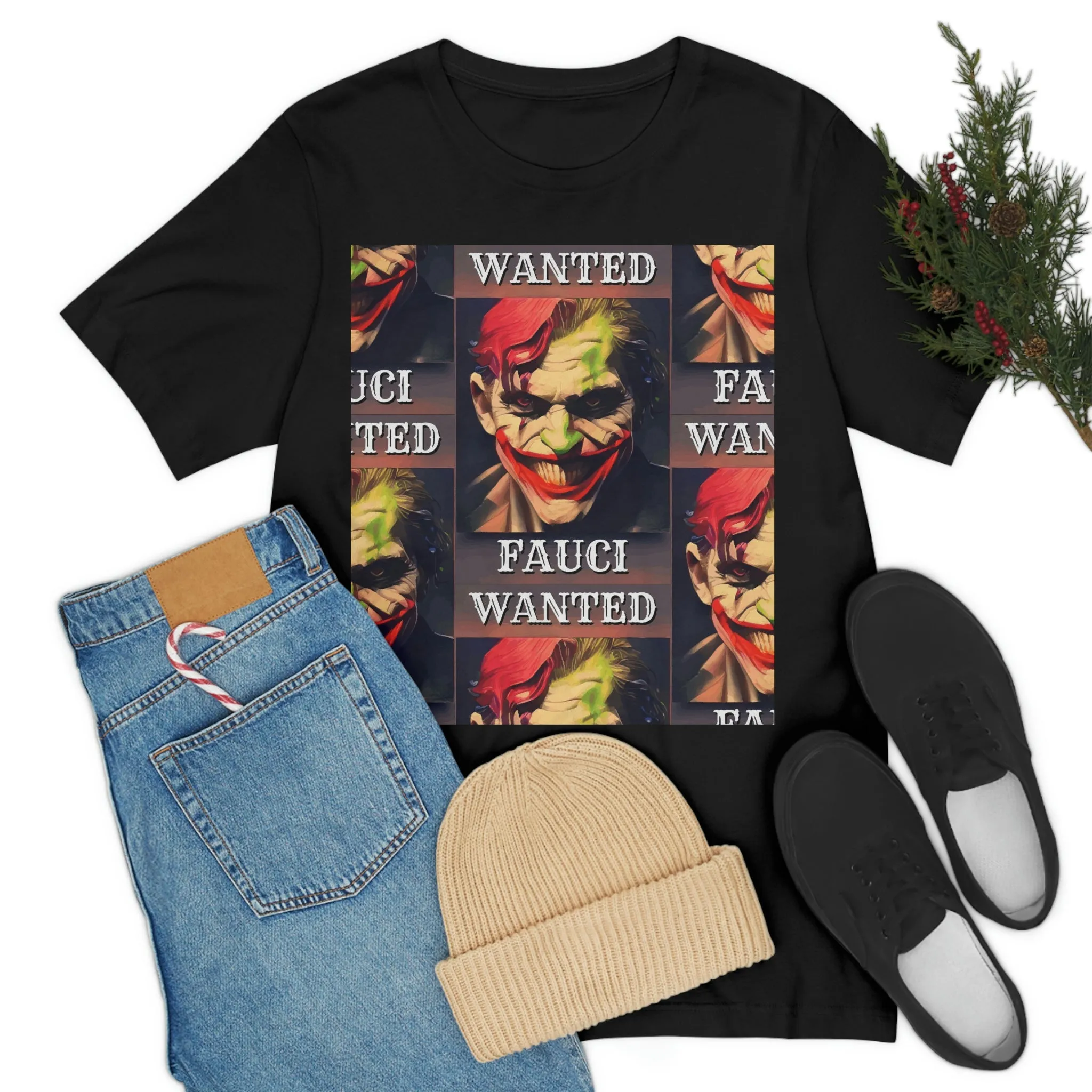Wanted Fauci Short Sleeve Tee