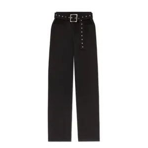 WEWOREWHAT Cut Out Straight Leg Twill Denim Jeans Size 27 NEW