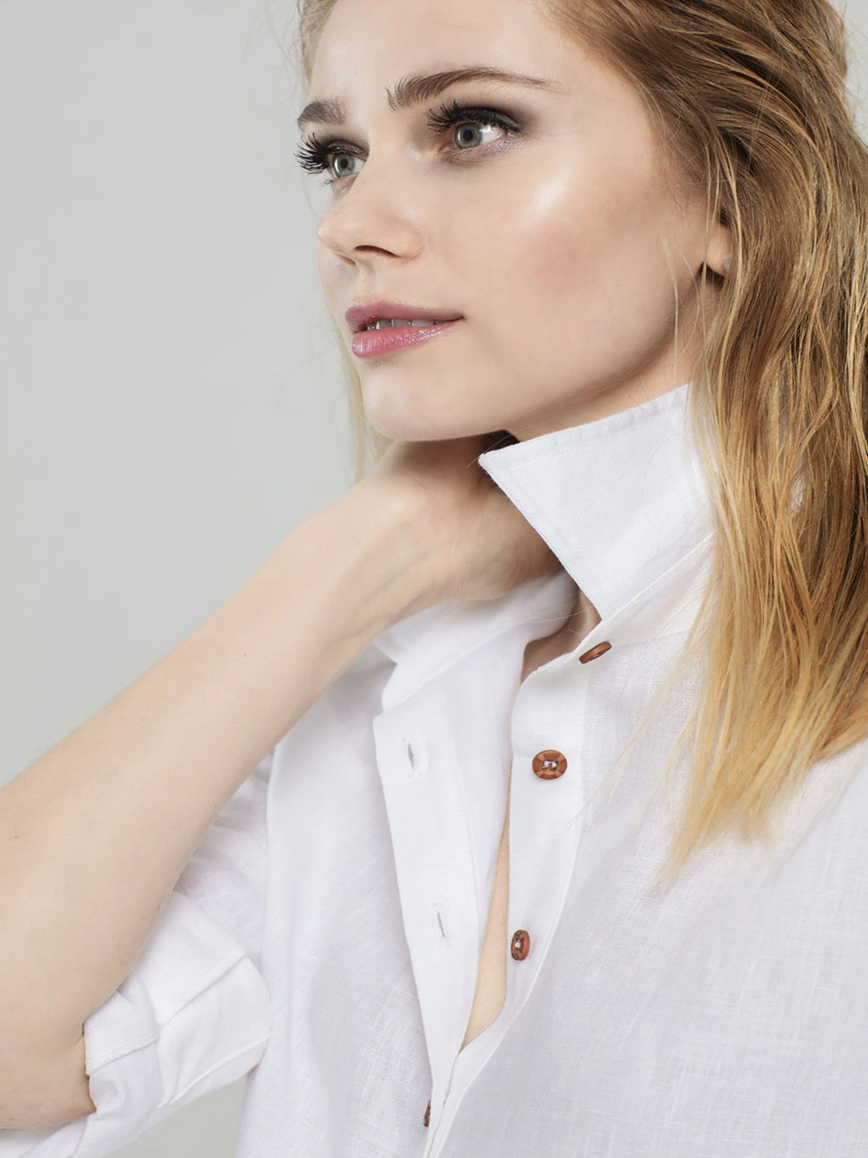 White Linen Tunic