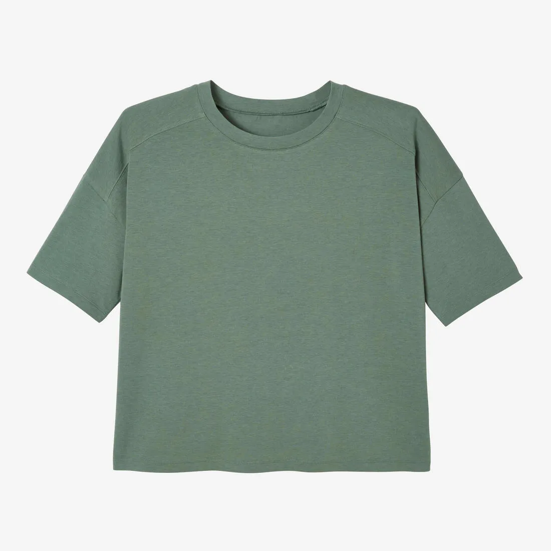 Women's Loose-Fit Fitness T-Shirt 520 - Linen