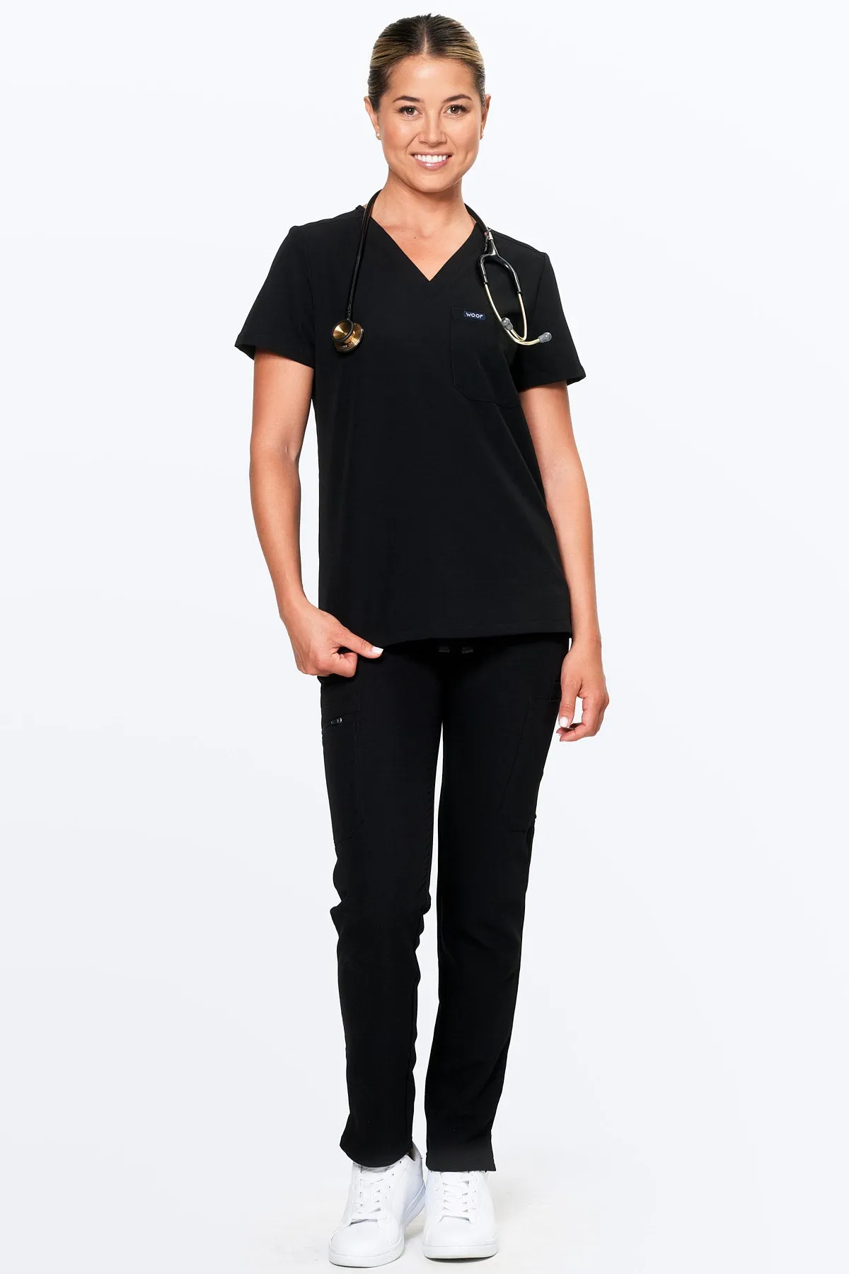 Women’s V-Neck Tuck Top