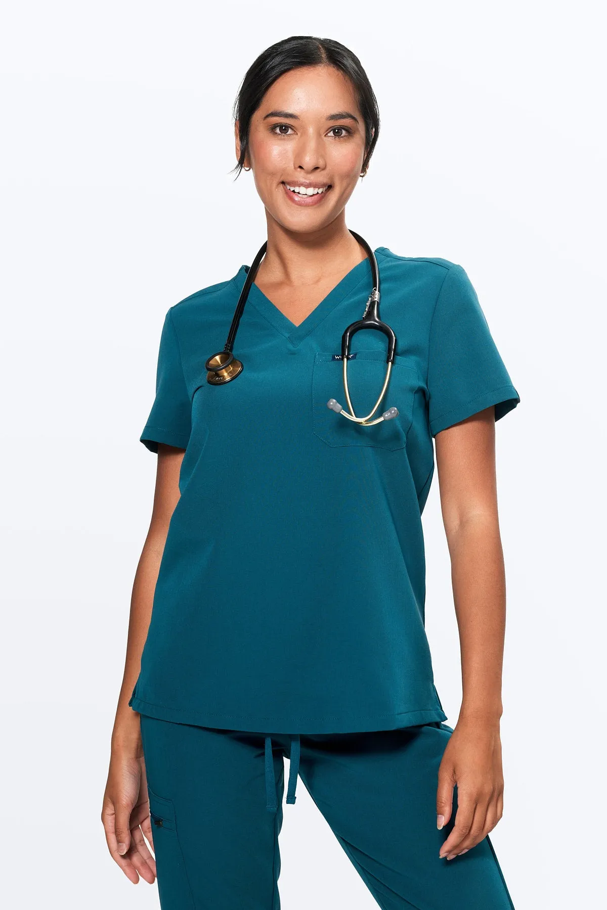 Women’s V-Neck Tuck Top