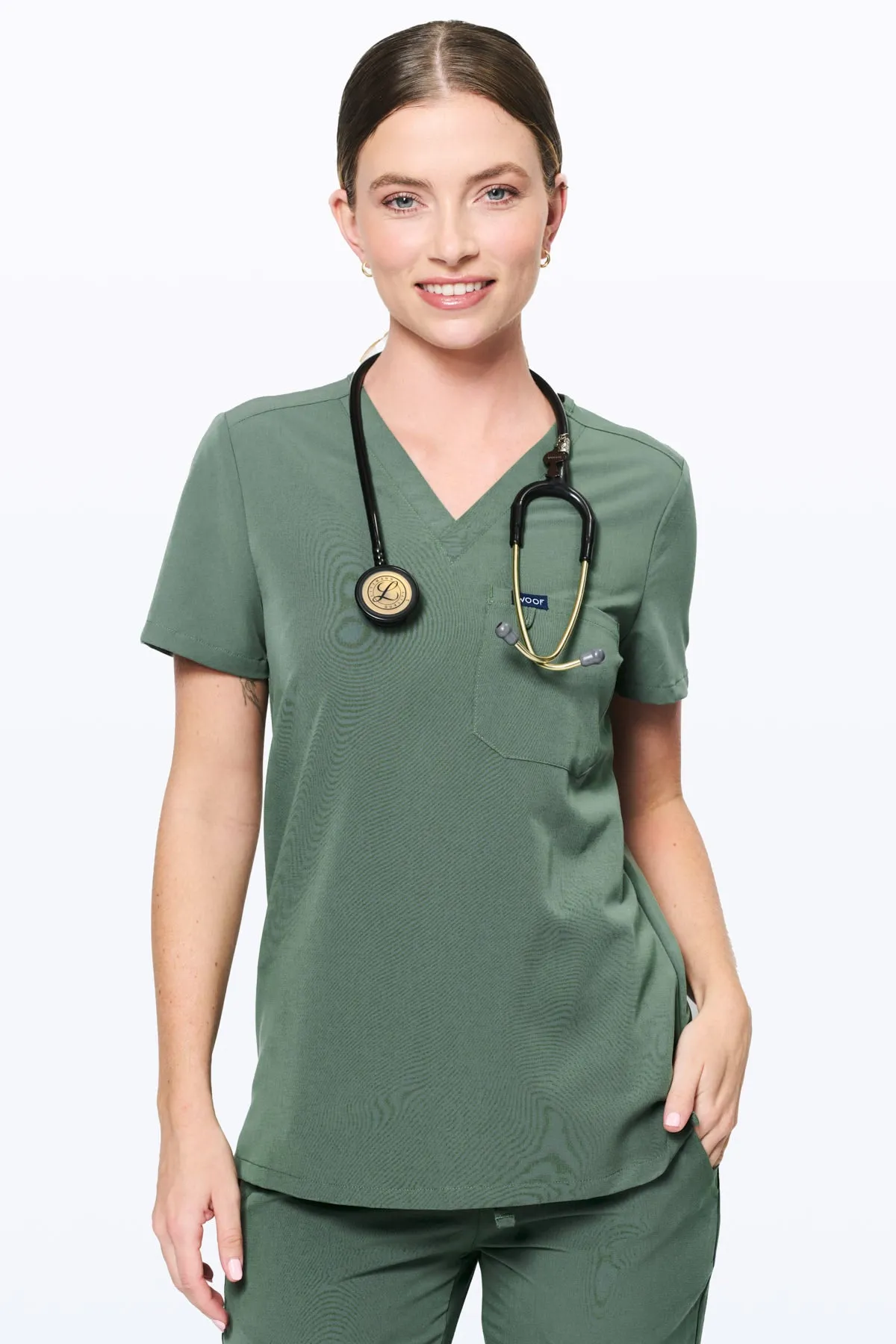 Women’s V-Neck Tuck Top