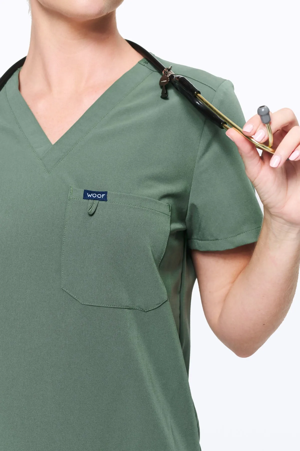 Women’s V-Neck Tuck Top