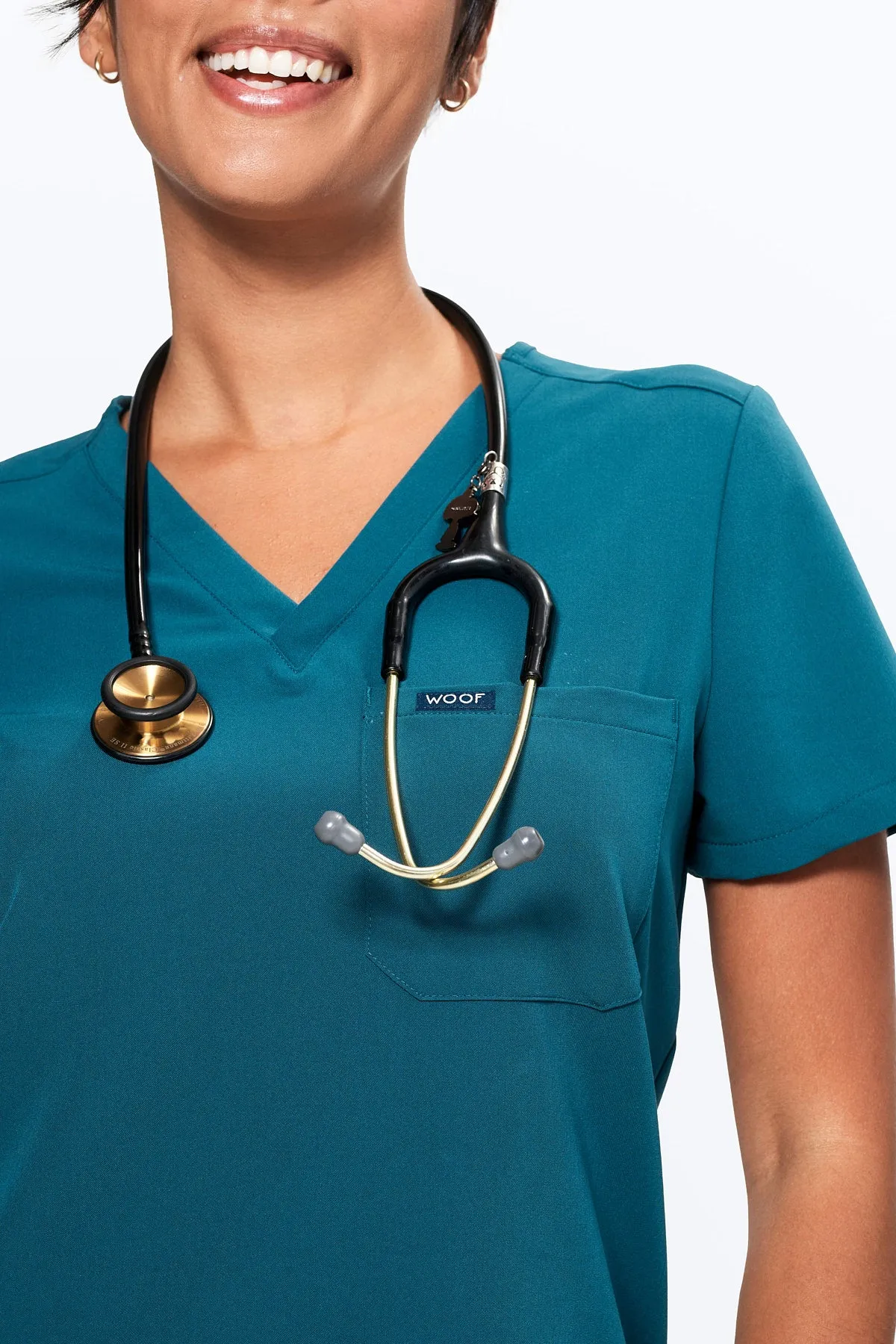 Women’s V-Neck Tuck Top