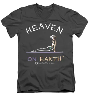 Yoga Heaven On Earth - Men's V-Neck T-Shirt