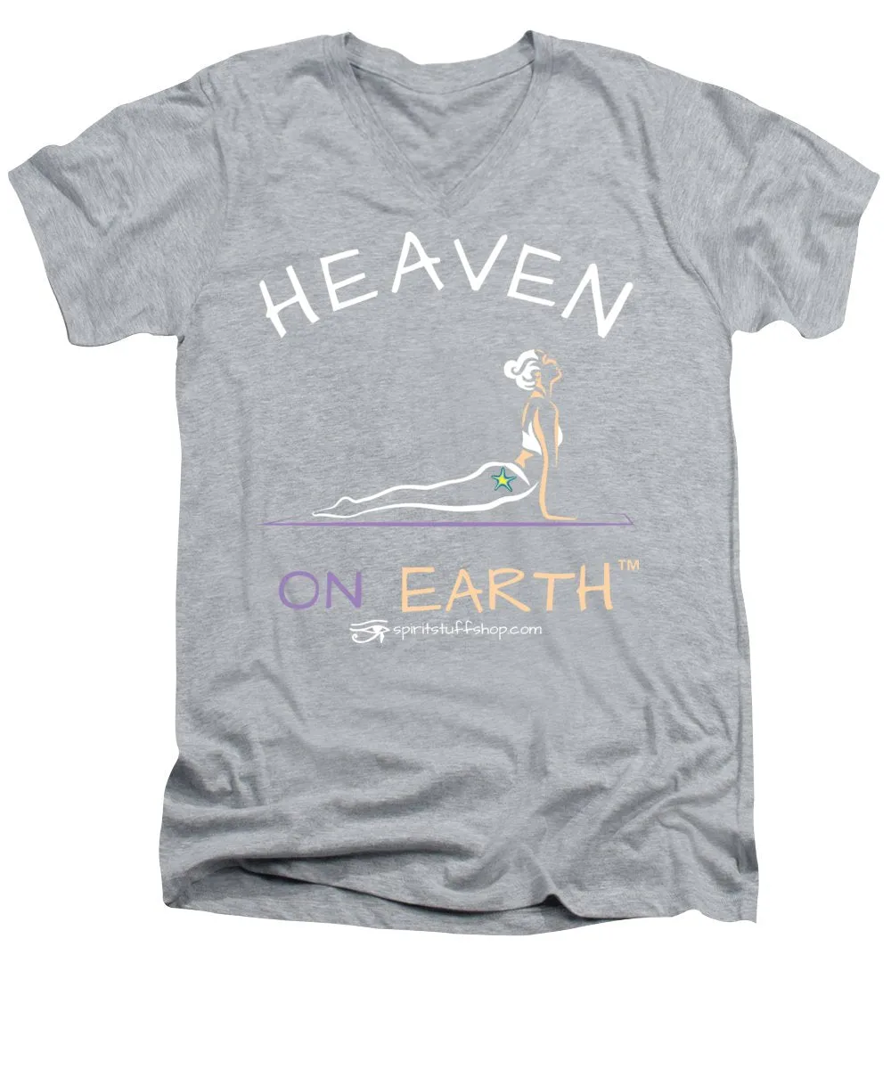 Yoga Heaven On Earth - Men's V-Neck T-Shirt