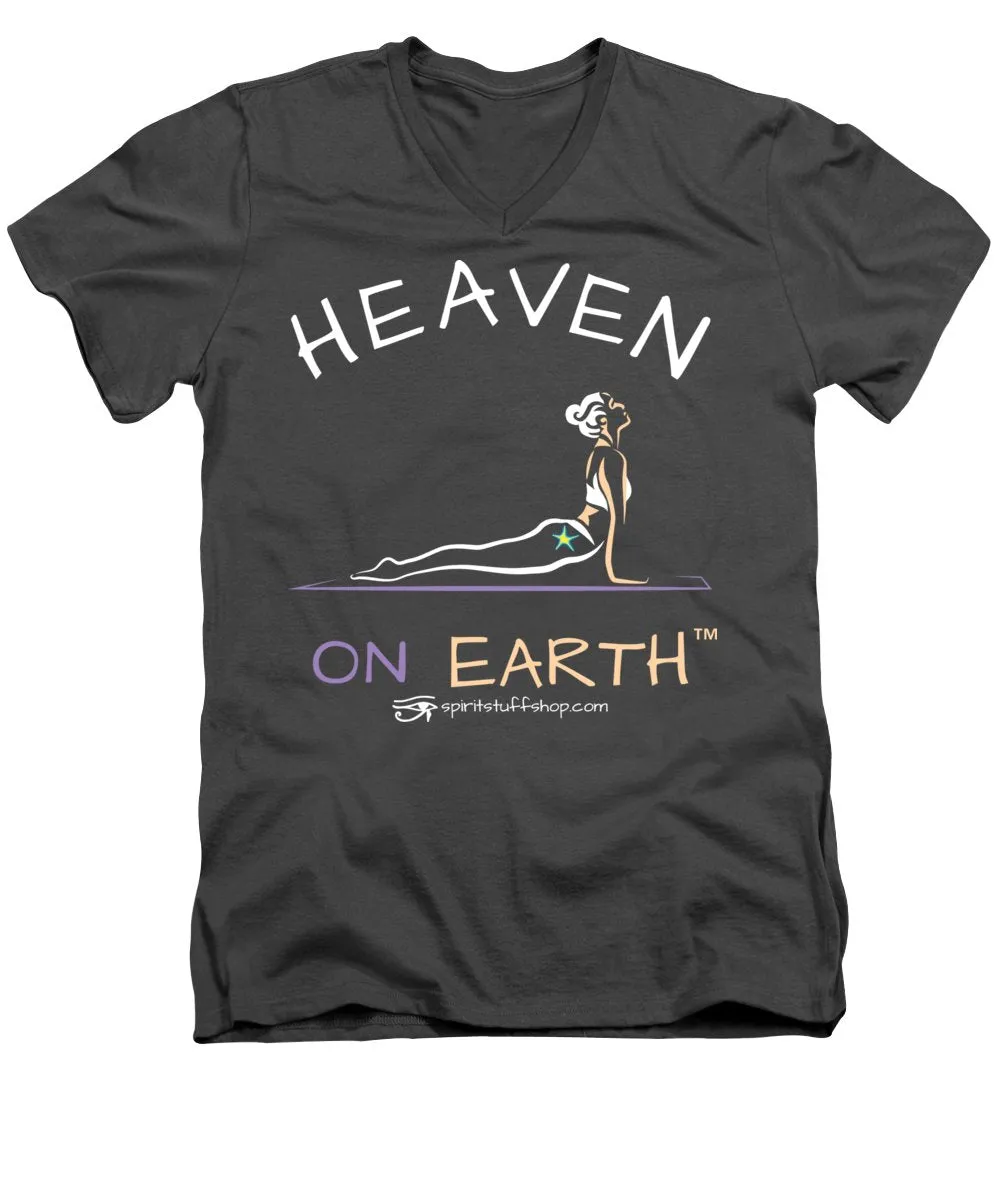Yoga Heaven On Earth - Men's V-Neck T-Shirt